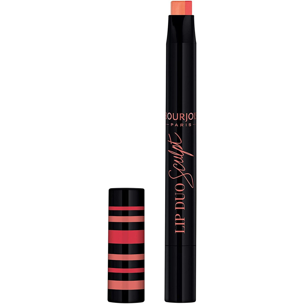Bourjois Sweet Duo Lipstick, Number 02, Peach Shake, 1 g
