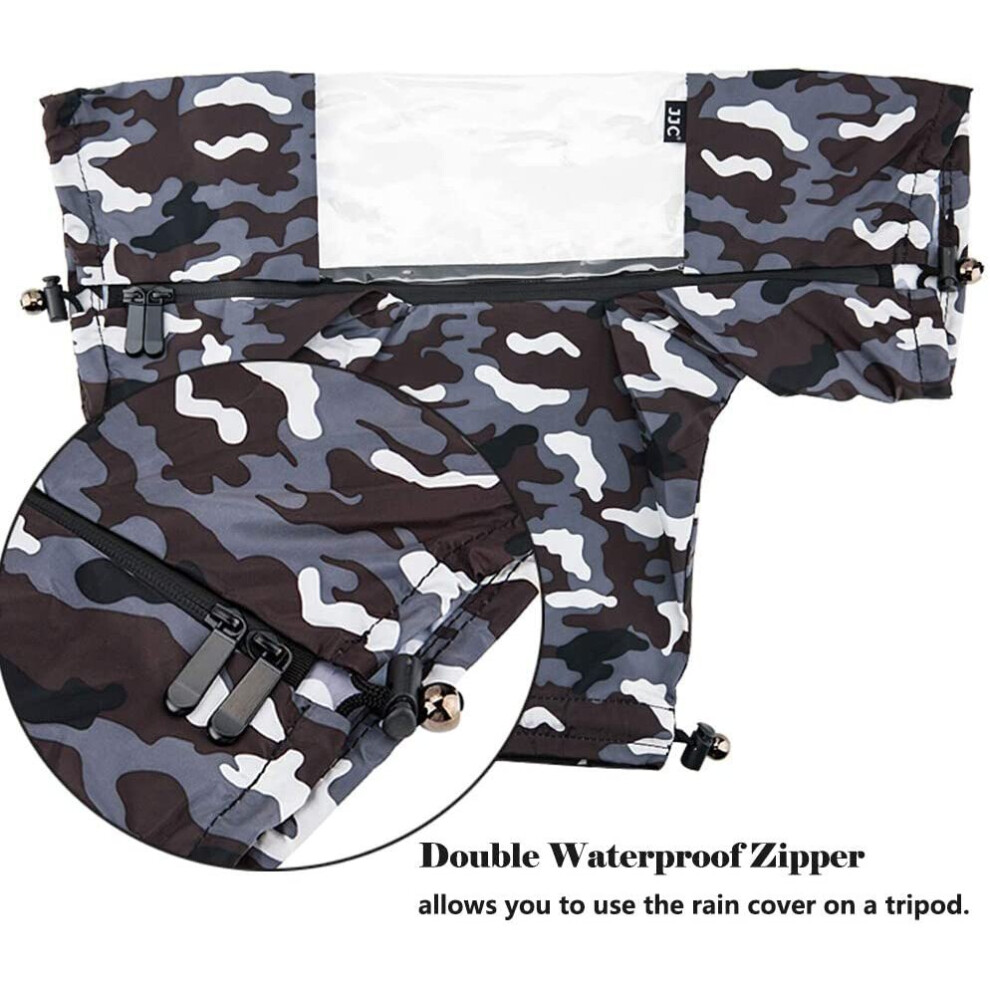 JJC Camera Rain Cover For Nikon Z7 Z6 D780 D850 D810 D800 D7500 D7200 D5600 D5500 Canon Eos 7d Mark Ii 5ds R 850d 800d 760d 750d 90d 80d 77d 70d Sony A99ii A77ii Simliar Size Cameras Rain Sleeve - View #4