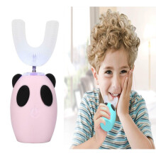 (Blue, 3-7years) Ultrasonic Kids Electric Toothbrush