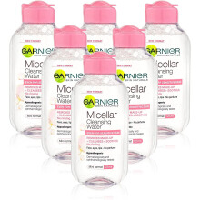 6x Garnier MICELLAR Cleansing Water Hypoallergenic Sensitive Skin 125ml