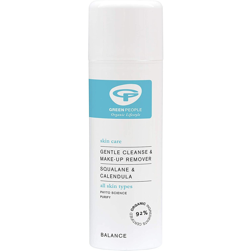 Green People Organic Gentle Cleanse and Make-up Remover, 150 ml