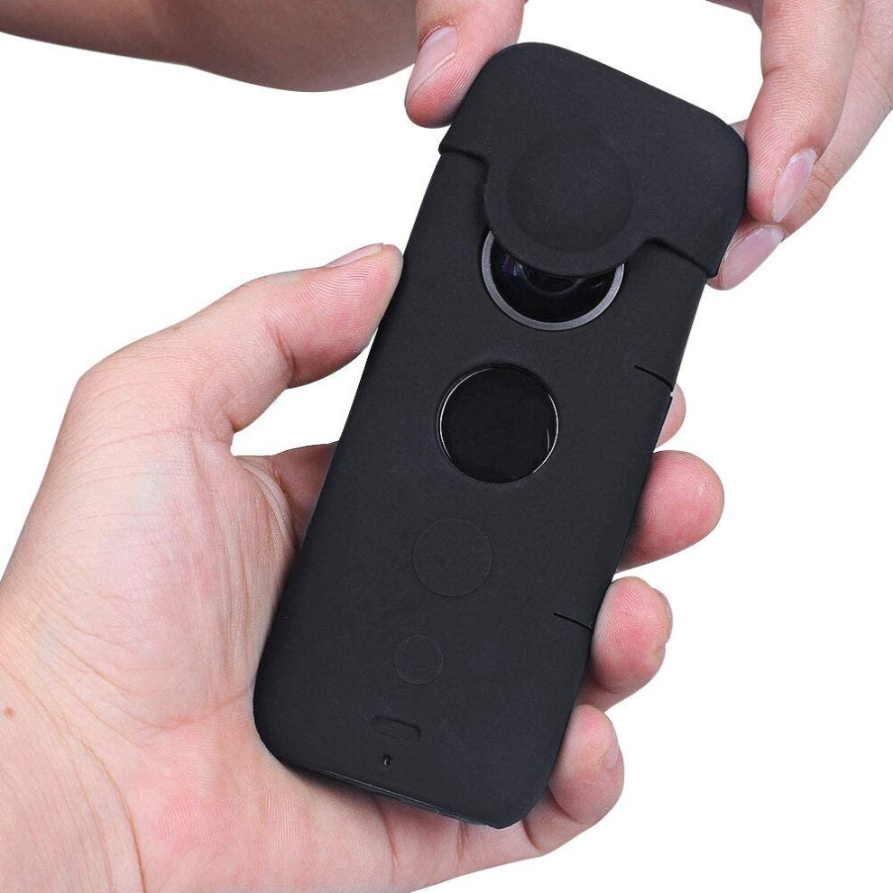 HOLACA Silicone Protective Skin Set Compatible with Insta360 One X 360 Action Camera WaterproofÃ¯Â¼Soft and