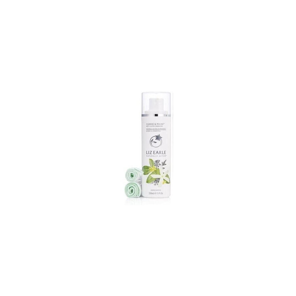 Liz Earle Limited Edition Jasmine & Osmanthus Cleanse & Polish 150ml with 2 muslin cloths