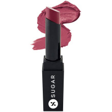SUGAR Cosmetics It's A-Pout Time! Vivid Lipstick 07 The Twilight Rose (Rose Pink)