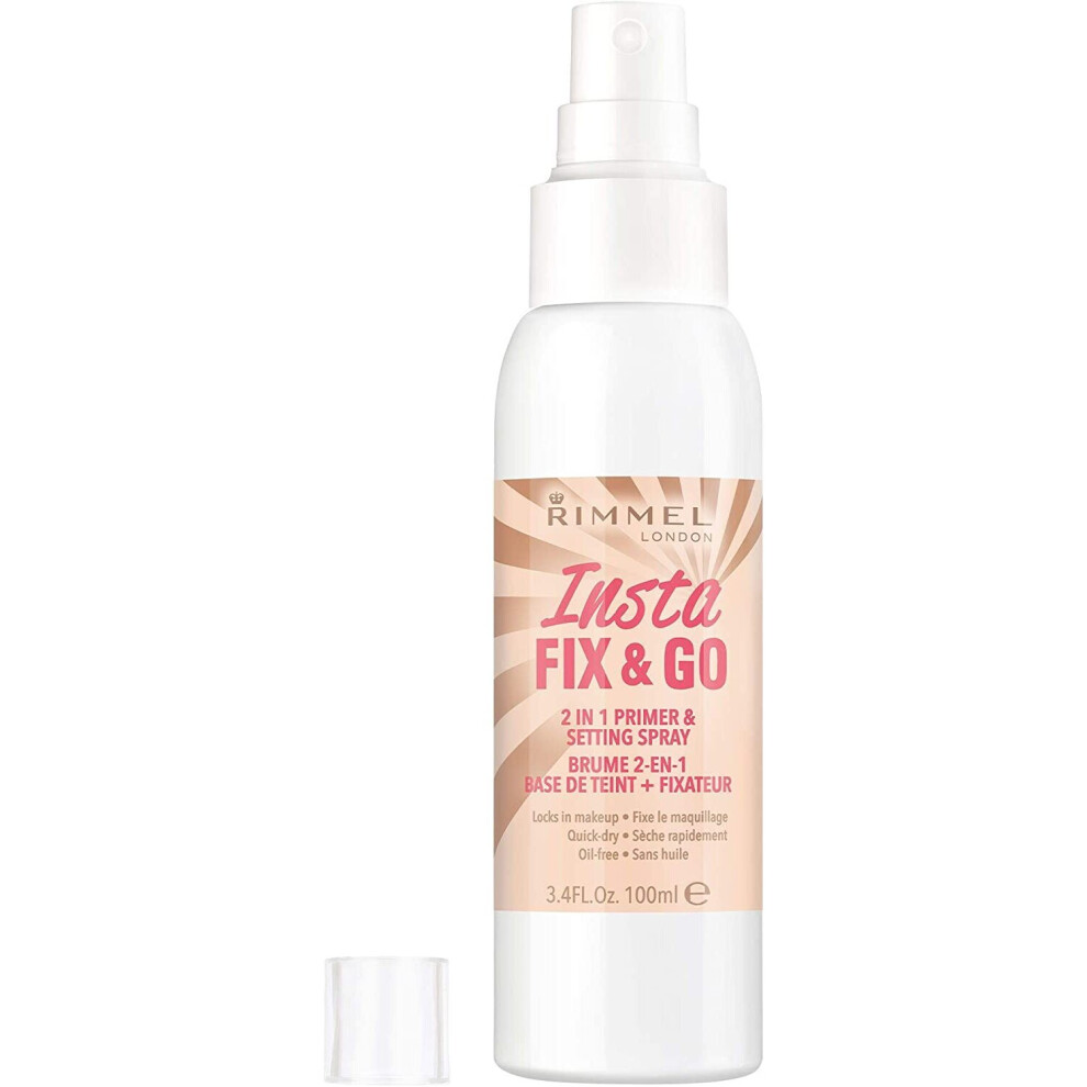 Rimmel London Insta Fix & Go Setting Spray, 100ml