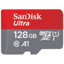 (128GB Micro SD (no adapter)) SanDisk Ultra Micro SD 32GB 64GB 128GB Class 10 SDHC SDXC Memory Card & Adapter