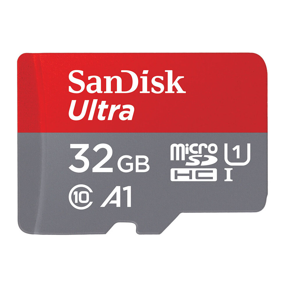 (32GB Micro SD (no adapter)) SanDisk Ultra Micro SD 32GB 64GB 128GB Class 10 SDHC SDXC Memory Card & Adapter