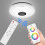 70W Dimmable LED Music Ceiling Light Bluetooth Speaker RGB with Remote 3
