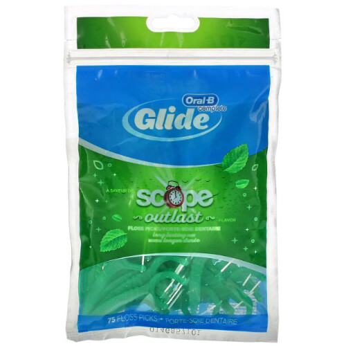 Oral-B Oral-B, Scope Floss Picks, Outlast, 75 Floss Picks