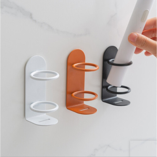 (White ) Bathroom Hook Wall Mounted Storage Holder 1