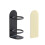 (Black) Bathroom Hook Wall Mounted Storage Holder 1