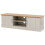 Kendal 2 Door 2 Shelves Large TV Unit Grey 1
