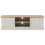 Kendal 2 Door 2 Shelves Large TV Unit Grey 6