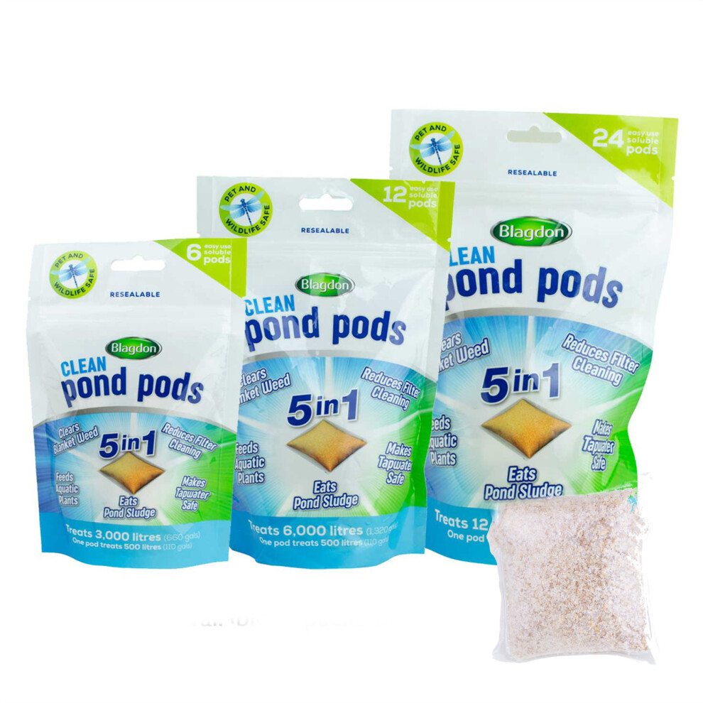 (24 Pods) Blagdon Clean Pond Pods