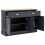 Kendal 3 Door 2 Drawer Large Sideboard in Slate Blue 6
