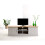 Kendal 2 Door 2 Shelves Large TV Unit Grey 2