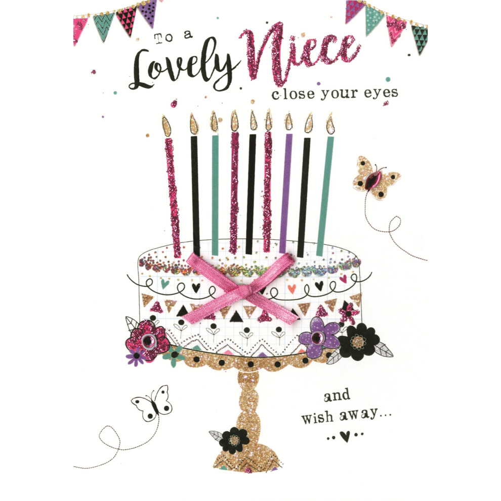 Second Nature To A Lovely Niece Birthday Greeting Card Just To Say Cards
