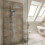 Shower Kit Twin 2 Mixer Shower Heads Rail Riser Square Bathroom Set 3
