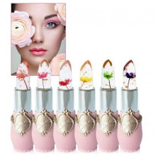 (06) Moisturizer Lip Balm Transparent Temperature Changed Color Lipstick Pink Pintalabios Jelly Flower Makeup Long-lasting Lipbalm