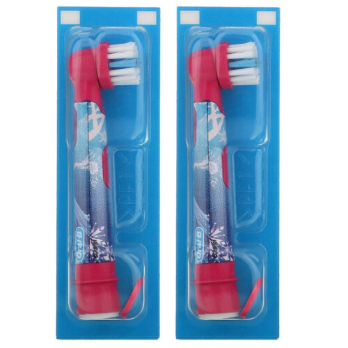 Oral-B Oral-B, Kids, Frozen, 2 Replacement Brush Heads, Extra Soft, 3+ Years 2