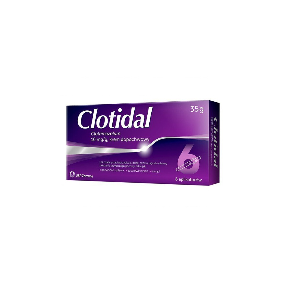 Clotidal , krem dopochwowy, 35 g