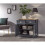 Kendal 2 Door 2 Drawer Compact Sideboard in Slate Blue 5