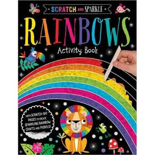SCRATCH & SPARKLE RAINBOWS ACTIVITY BOOK