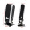 USB Power Wired Computer Speakers Stereo 3.5mm Jack Aux For Desktop PC Laptop 6