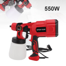 Spray airless HVLP handheld spray gun, indoor enclosure 500W spray gun