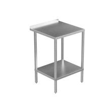 (600 x 600mm, Yes) Stainless Steel Commercial Kitchen Table