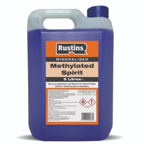 Rustins Rustins Methylated Spirit 5 Litre