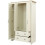 Lancaster 3 Door 2 Drawer Wardrobe in Cream 7