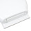 White Oval Toilet Seat Soft Slow Close Easy Clean Bottom Fixing Hinges 5