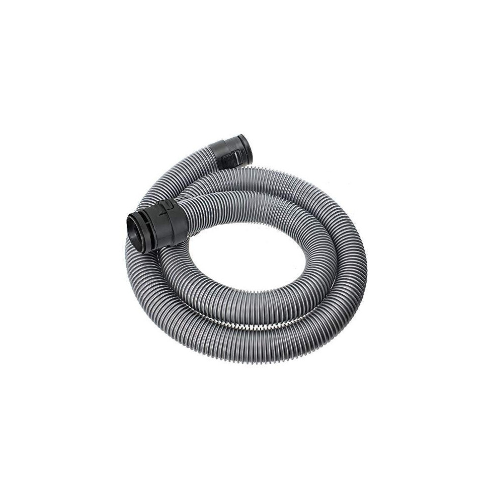 Spares2go Pipe Hose For Miele C1 Classic Junior Ecoline Powerline Vacuum Cleaner (2M, 38Mm, ) Silver