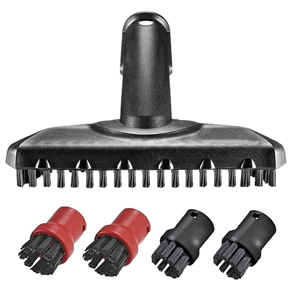 Kärcher Premium Brush Nozzle Kit For Karcher Sc1 Series Steam Cleaners - 1 Brush Nozzle + 4 Nylon Detail Nozzles