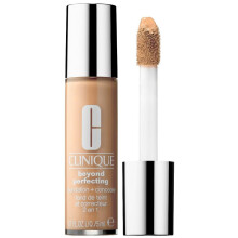 Clinique Beyond Perfecting Foundation & Concealer Sesame - 2-in-1 Liquid Makeup with Magic Wand for Flawless Coverage