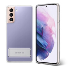 Back cover for Samsung Galaxy S21 Plus Kickstand Original - clear