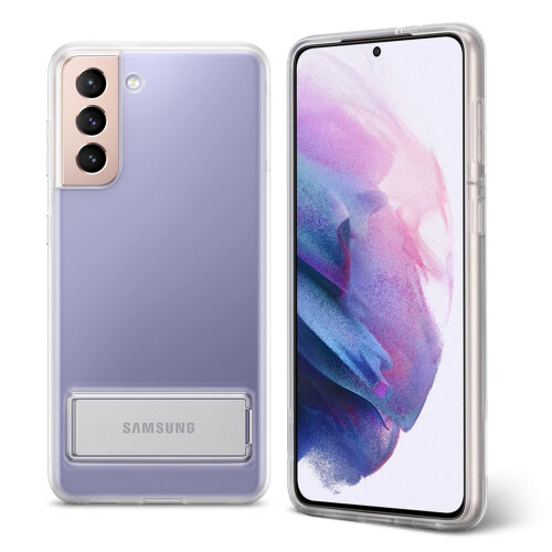 Back cover for Samsung Galaxy S21 Plus Kickstand Original - clear