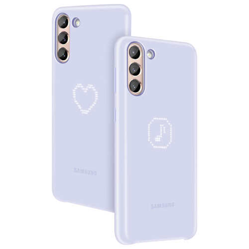 Samsung Samsung Galaxy S21 Plus Ultra-thin LED Smart IQCompatible Case - purple 1
