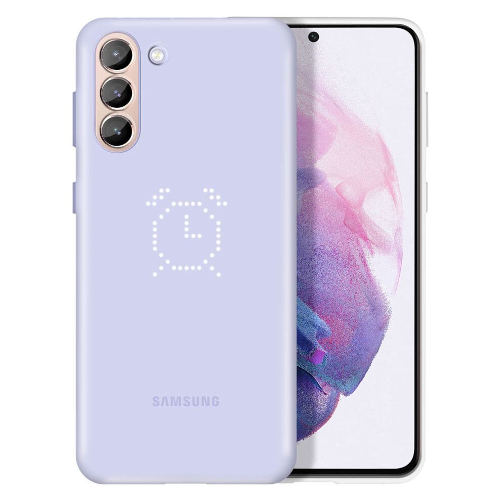 Samsung Galaxy S21 Plus Ultra-thin LED Smart IQCompatible Case - purple
