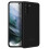 Cover originale in silicone per Samsung Galaxy S21 Plus Soft Touch Nero 2