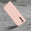 Cover in silicone originale per Samsung Galaxy S21 Plus Soft Touch Pink 5