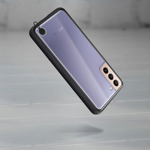 Samsung Samsung Galaxy S21 Semi-Rigid Soft Touch Silicone Back cover Black Original 2