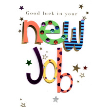 Good Luck In Your New Job Greeting Card By Talking Pictures Cards