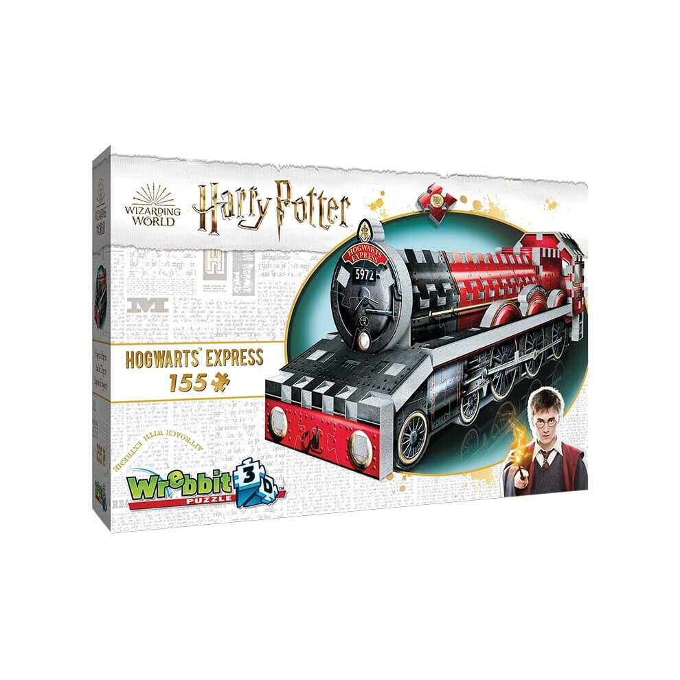 Photos - Jigsaw Puzzle / Mosaic Wrebbit3D Wrebbit 3D Harry Potter Mini Hogwarts Express Jigsaw Puzzle - 155 Pieces 