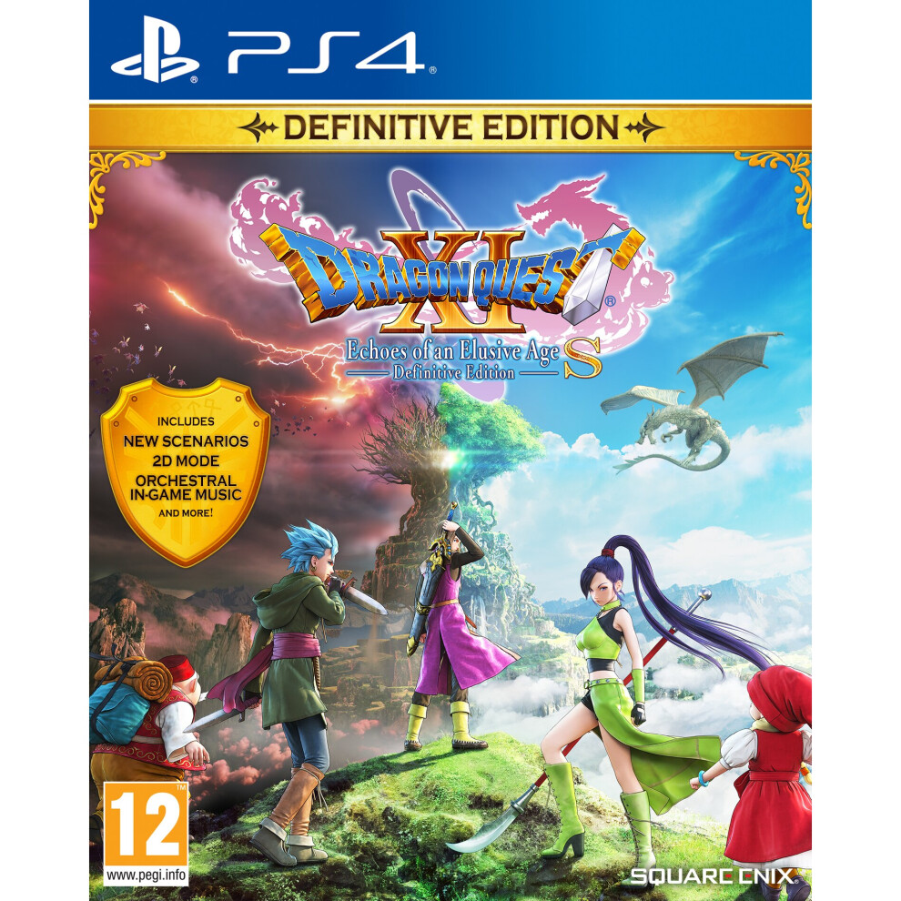 Dragon Quest Xi S Echoes Of An Elusive Age Definitive Edition Ps4 Game 5021290088320