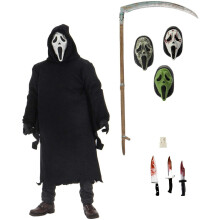 Scream Ultimate Ghostface Ultimate 7In Neca Action Figure - Plush Soft Toy