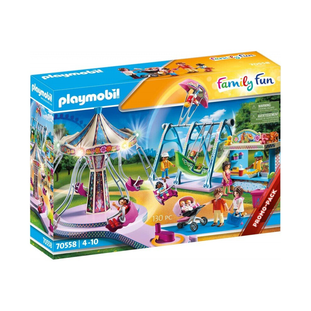 Playmobil Family Fun Promo Large County Fair Playset