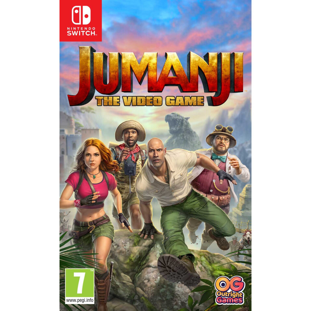Bandai Jumanji The Video Game Nintendo Switch Game