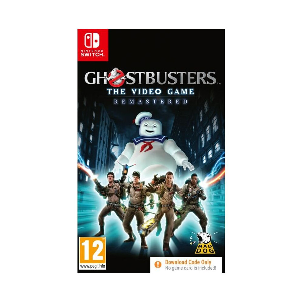 Ghostbusters The Videogame Remastered Nintendo Switch Game [Code In A Box] 745760036523